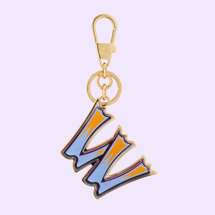 727993.JCFUG.8555.001.100.0000.Light Letter W Plexiglas keychain